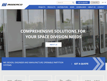 Tablet Screenshot of moderco.com